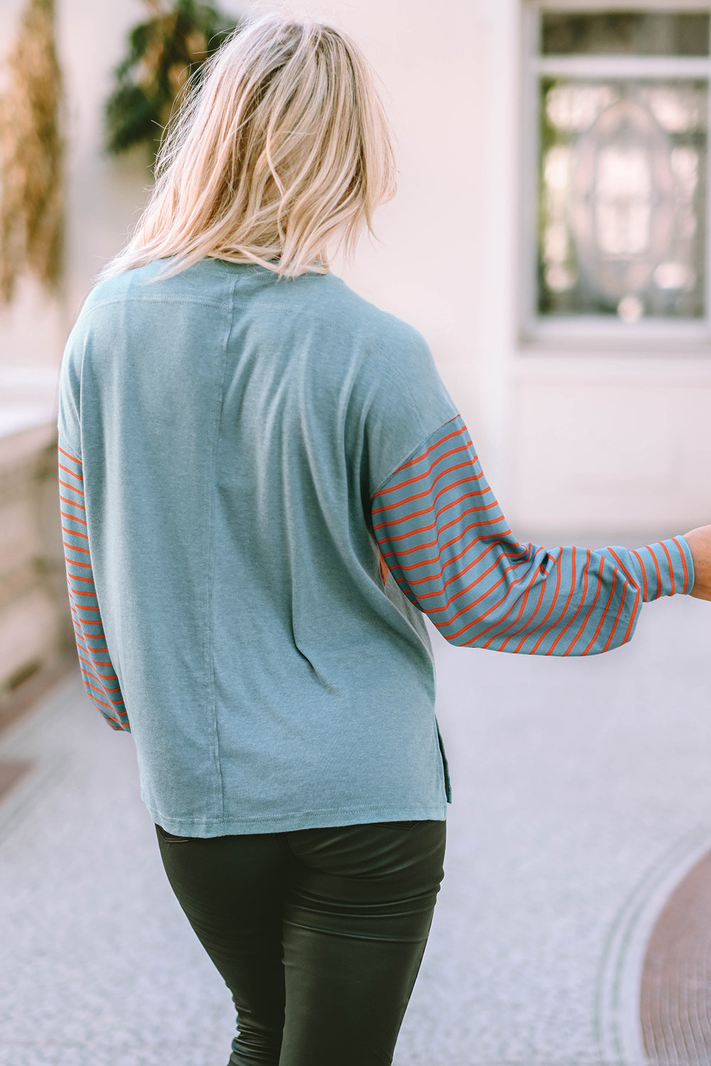 Colorblock Striped Top