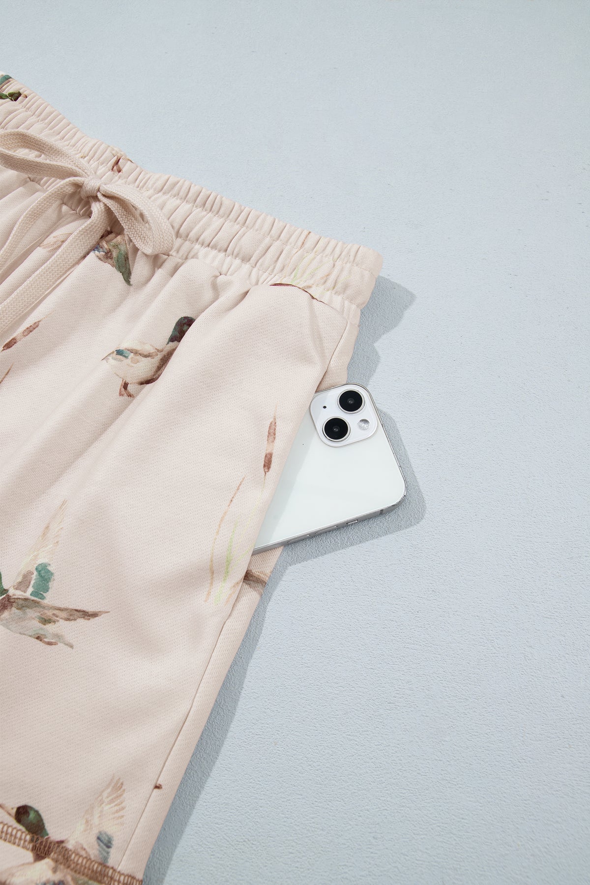 Khaki Mallard Shorts Set