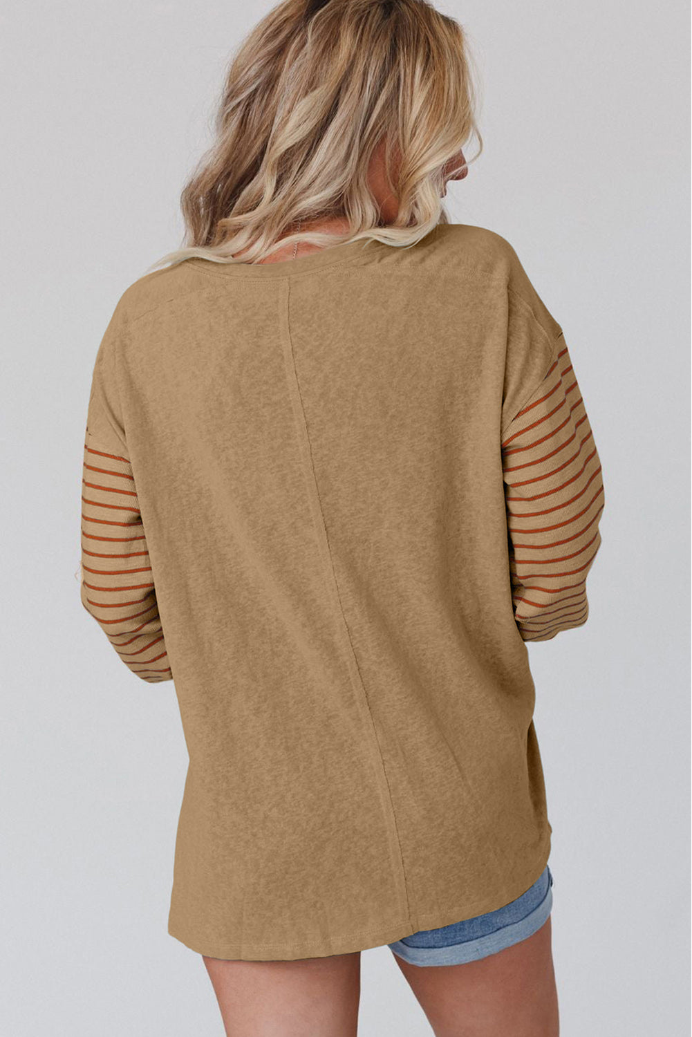 Colorblock Striped Top