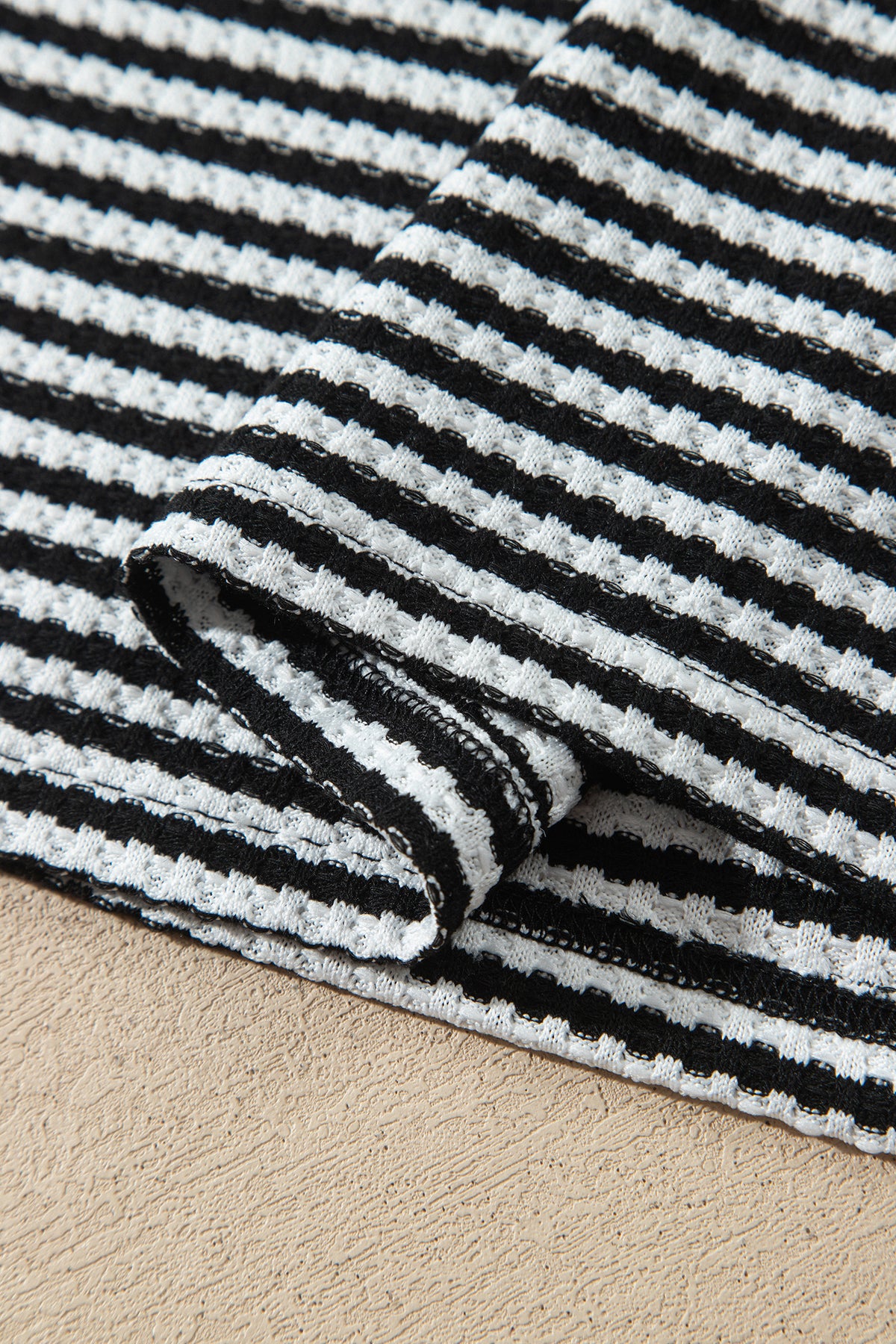 Stripe Two Piece Short Set