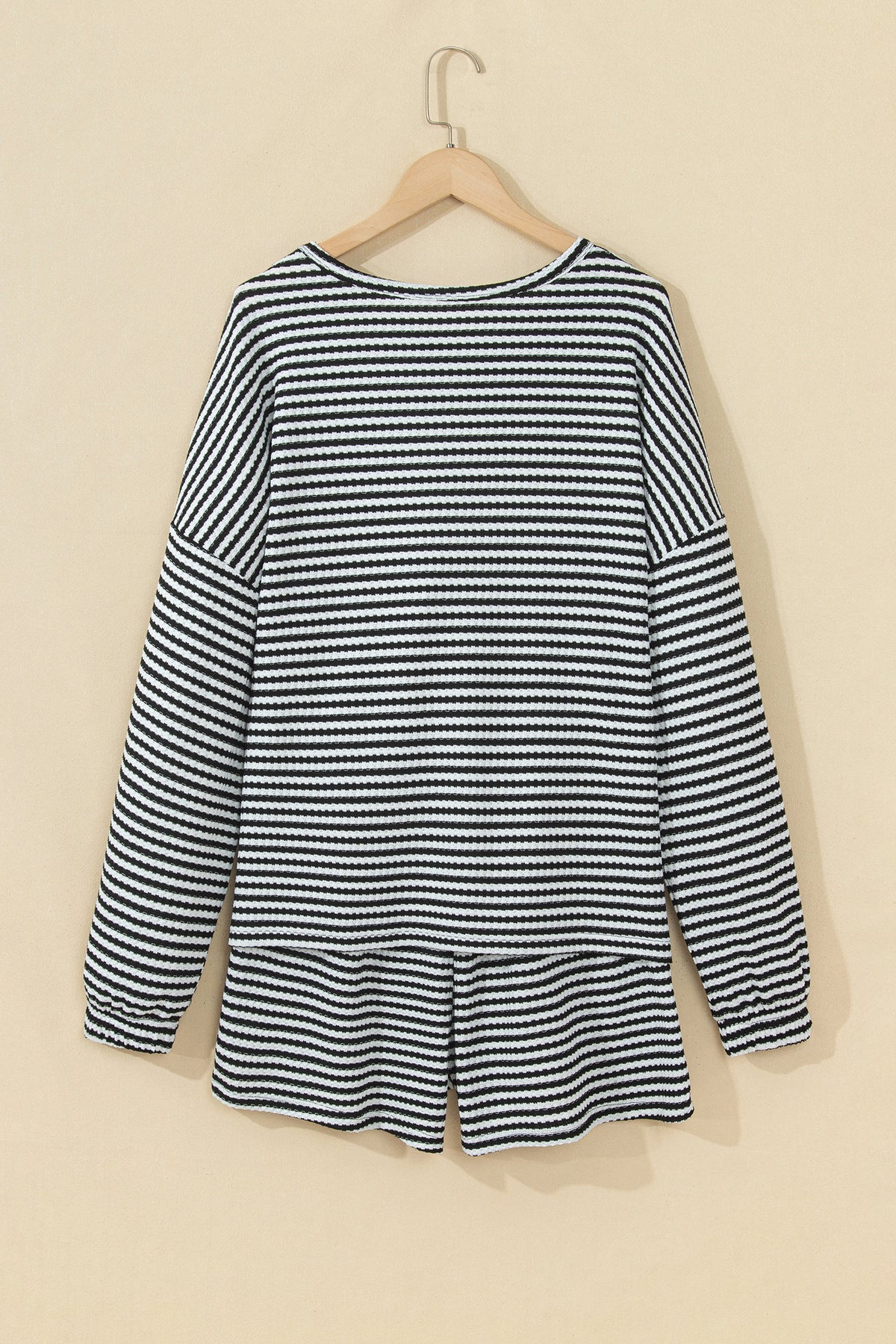 Stripe Two Piece Short Set