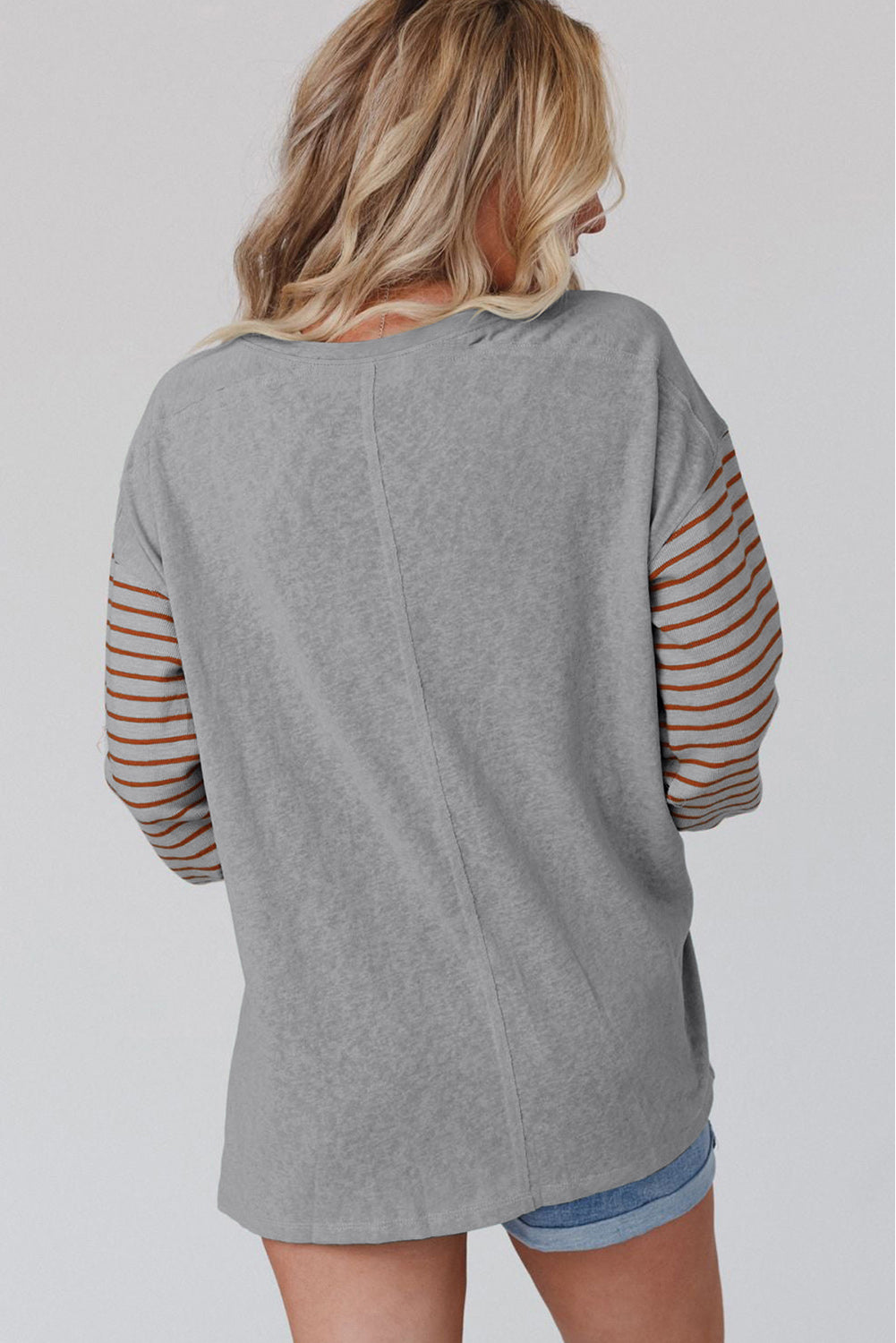 Colorblock Striped Top