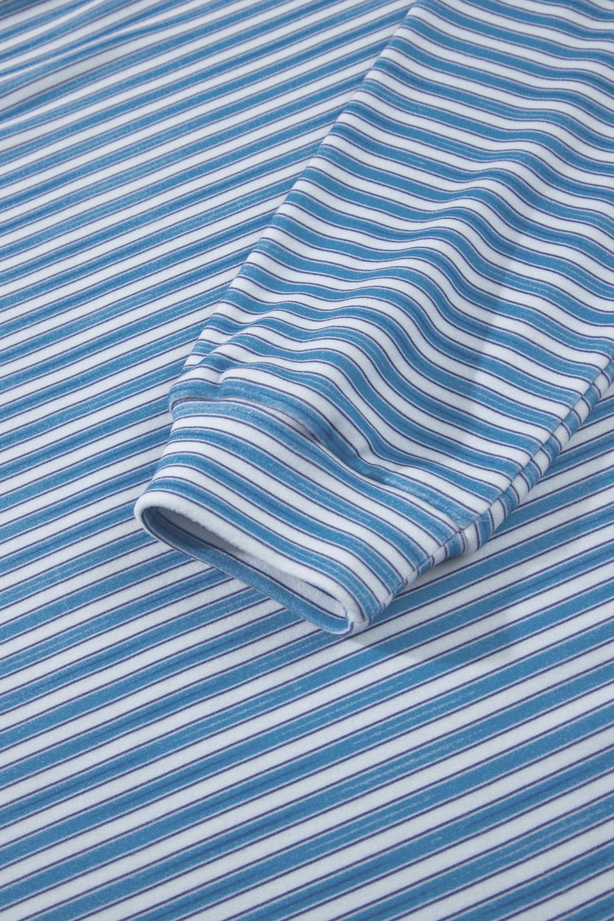 Stripe Long Sleeve Oversized Top & Shorts Set