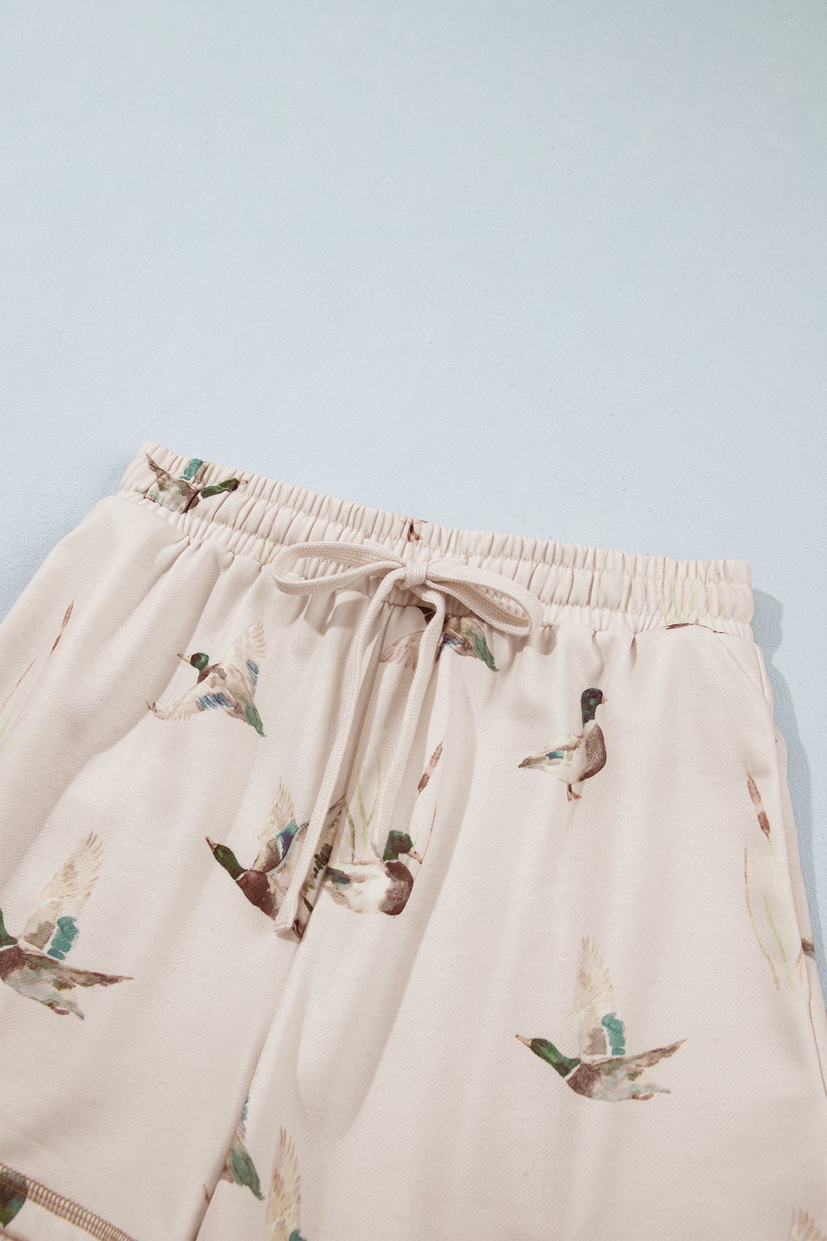 Khaki Mallard Shorts Set